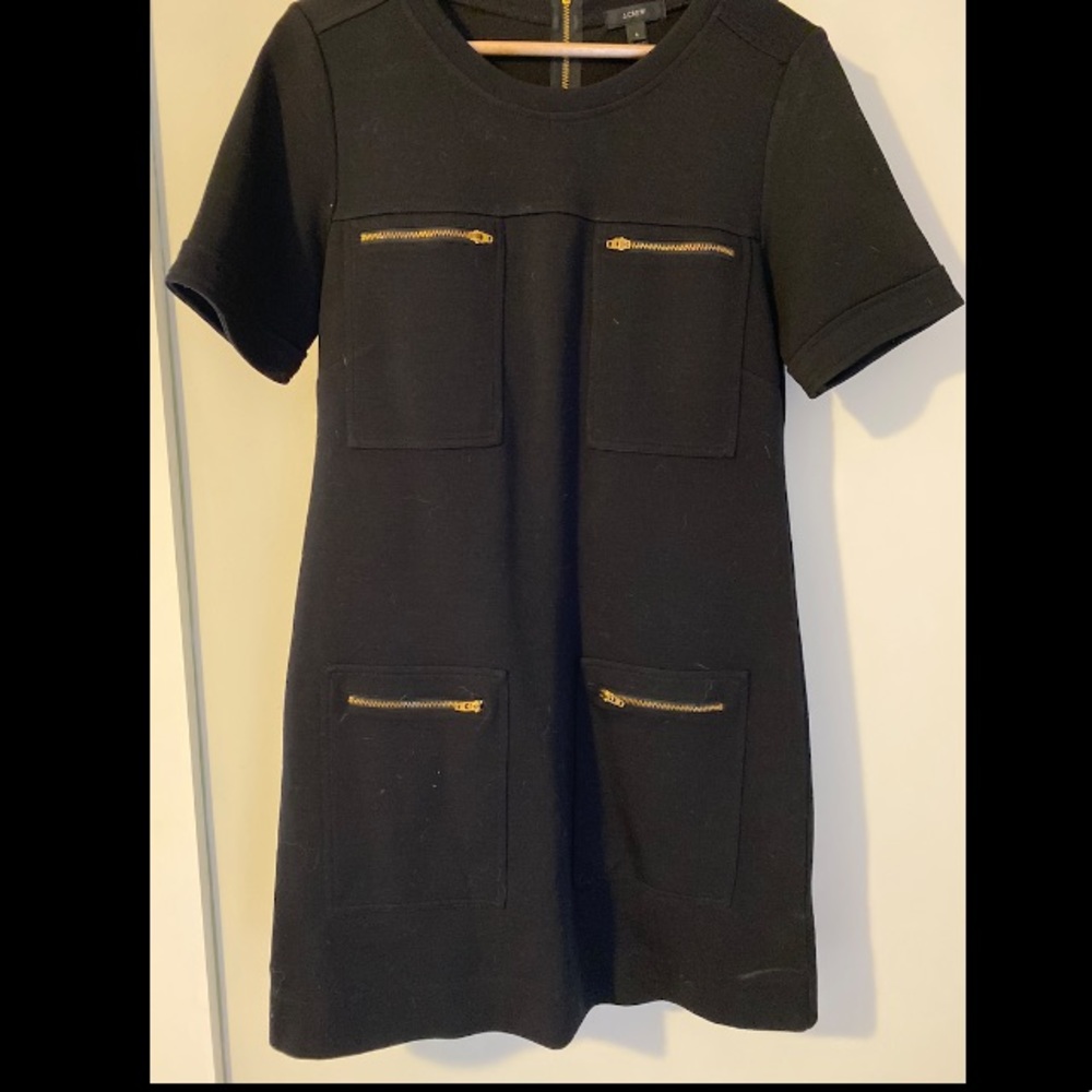 J Crew Black Dress